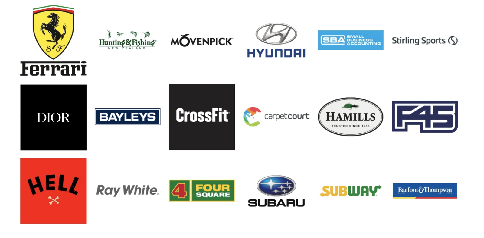 Our Legacy - Client Logos