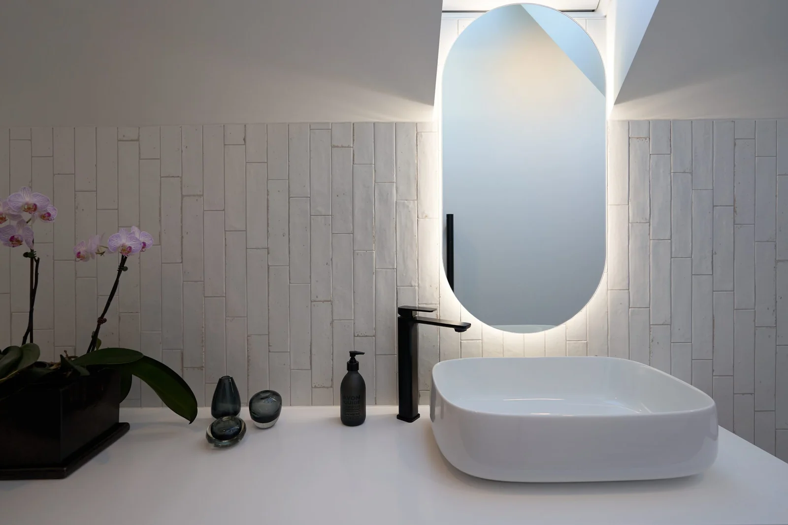 Modern bathroom interior