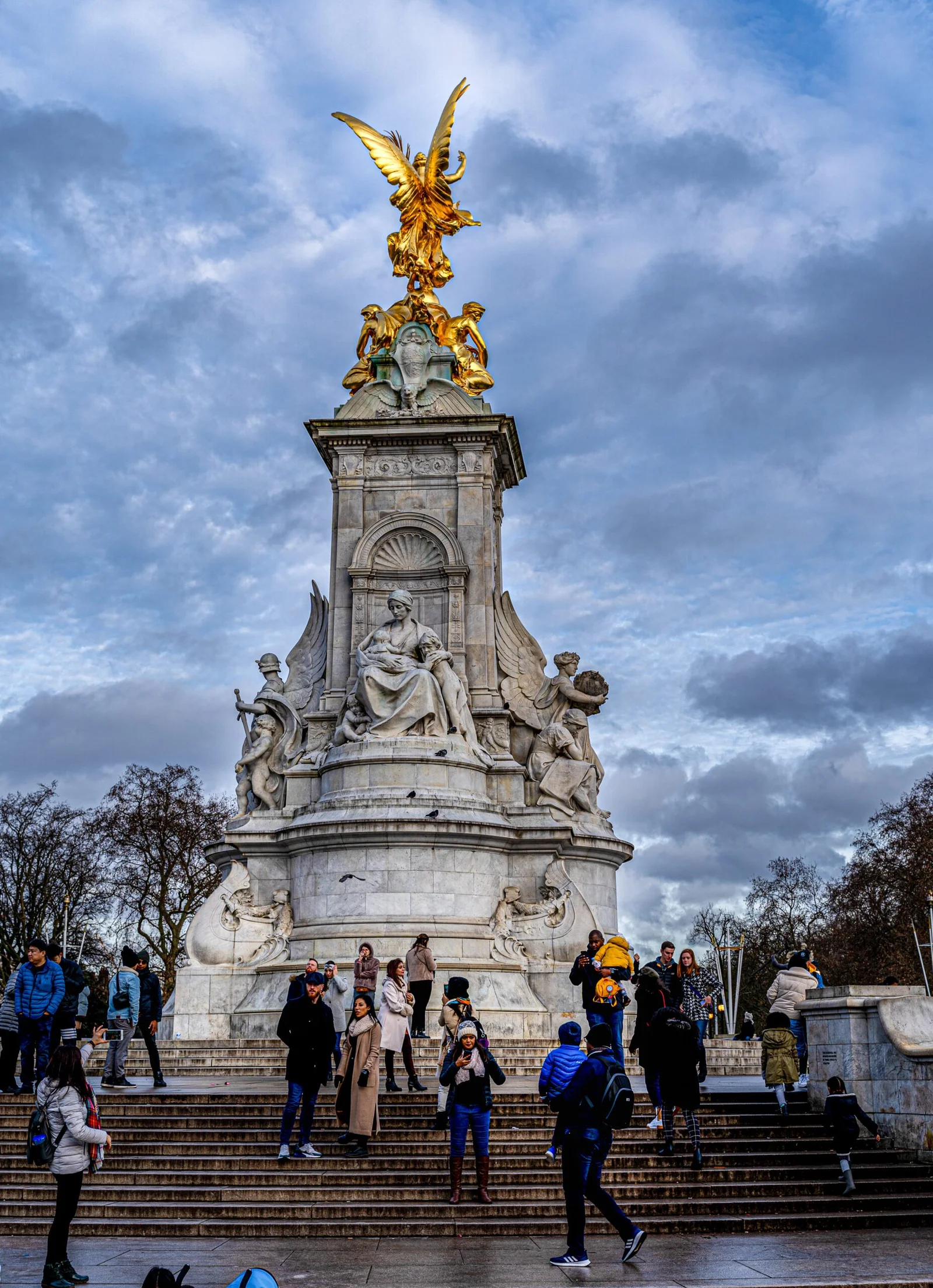 Victoria Memorial monument in London