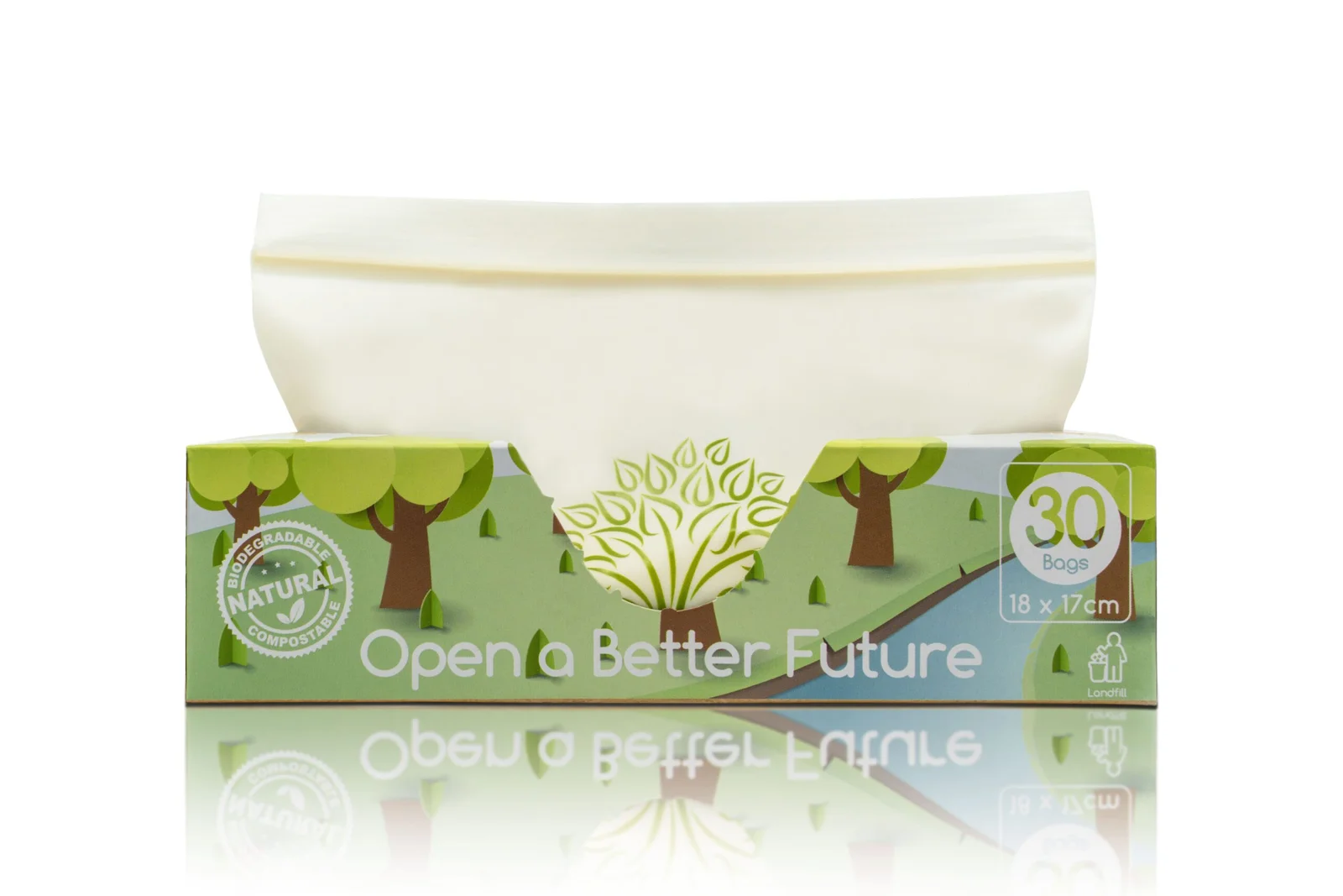 Biodegradable bags product shot
